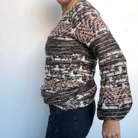 Zara Embellished Knit Sweater - Picture 3 of 6